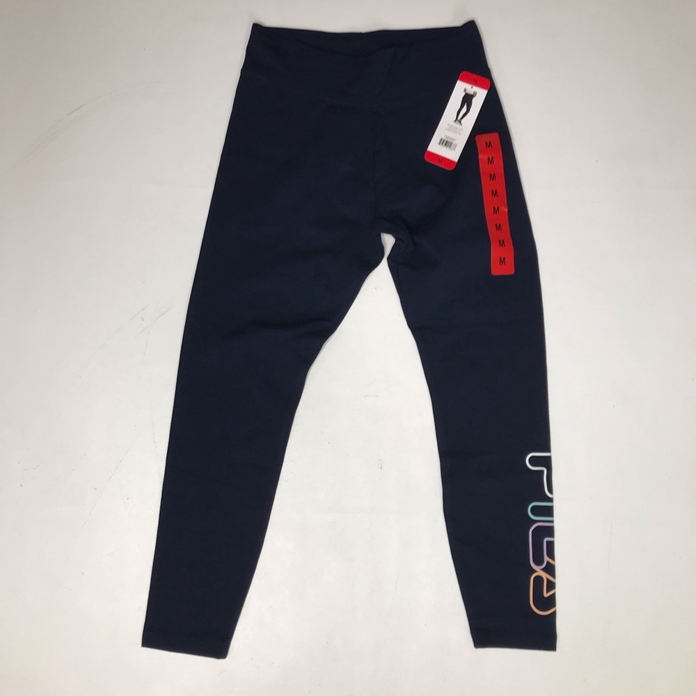 Fila Navy Blue Yoga Athletic Pants M
